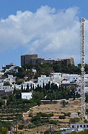 Πάτμος Χώρα η πίσω πλευρά